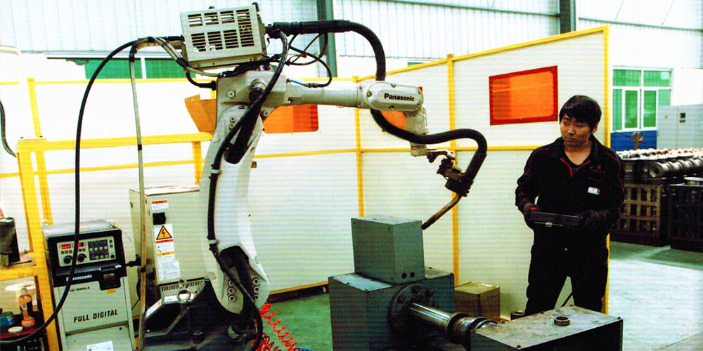 Robot de soldadura automática