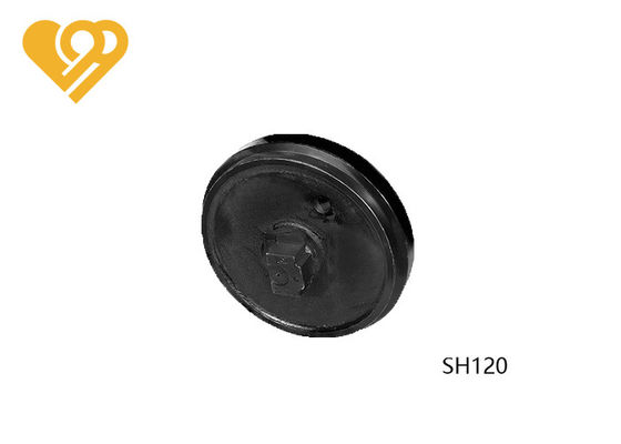 Casting Bulldozer Undercarriage Parts Front Idler Assembly ZG50Mn Steel Material