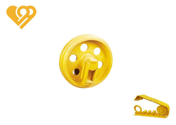 Komatsu PC200-5 Excavator Front Idler Assembly - 50Mn Steel OEM Part