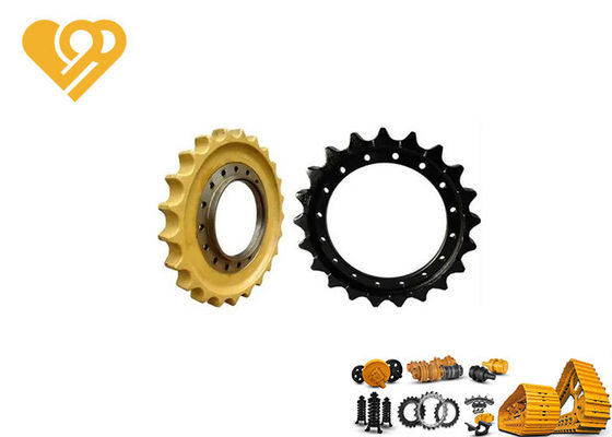 Caterpillar E120B Track Drive Sprocket with G33MnCrMo5 Material and HRC48-54 Hardness ISO9001 Certified
