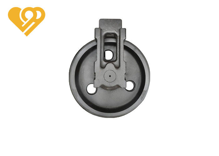 Casting Bulldozer Undercarriage Parts Front Idler Assembly ZG50Mn Steel Material