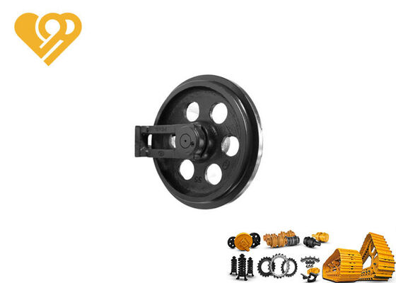 Calidad Komatsu PC40 Maquinaria de construcción OEM Tratamiento térmico Bajocarro Piezas de repuesto Forja de acero Front Idler Assembly fábrica